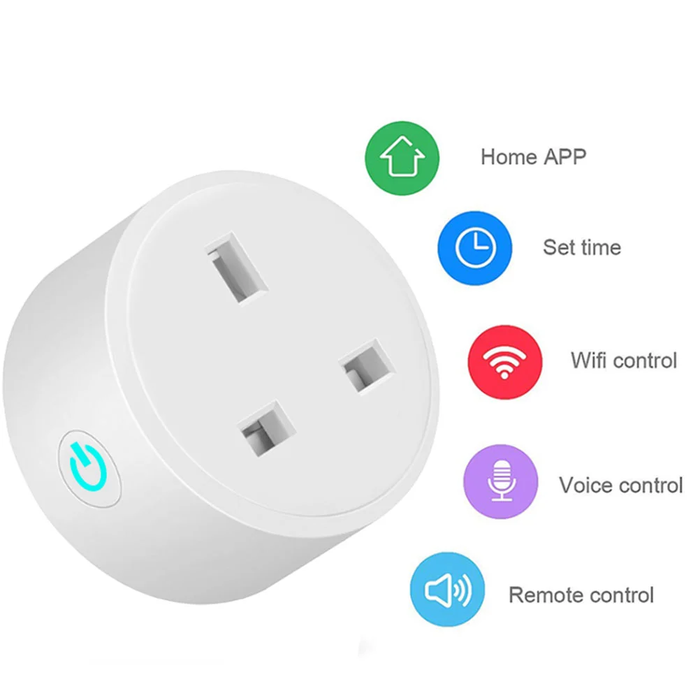 Convenient Smart Socket Wifi Socket Wifi Outlet Smart Plug for Daily Use