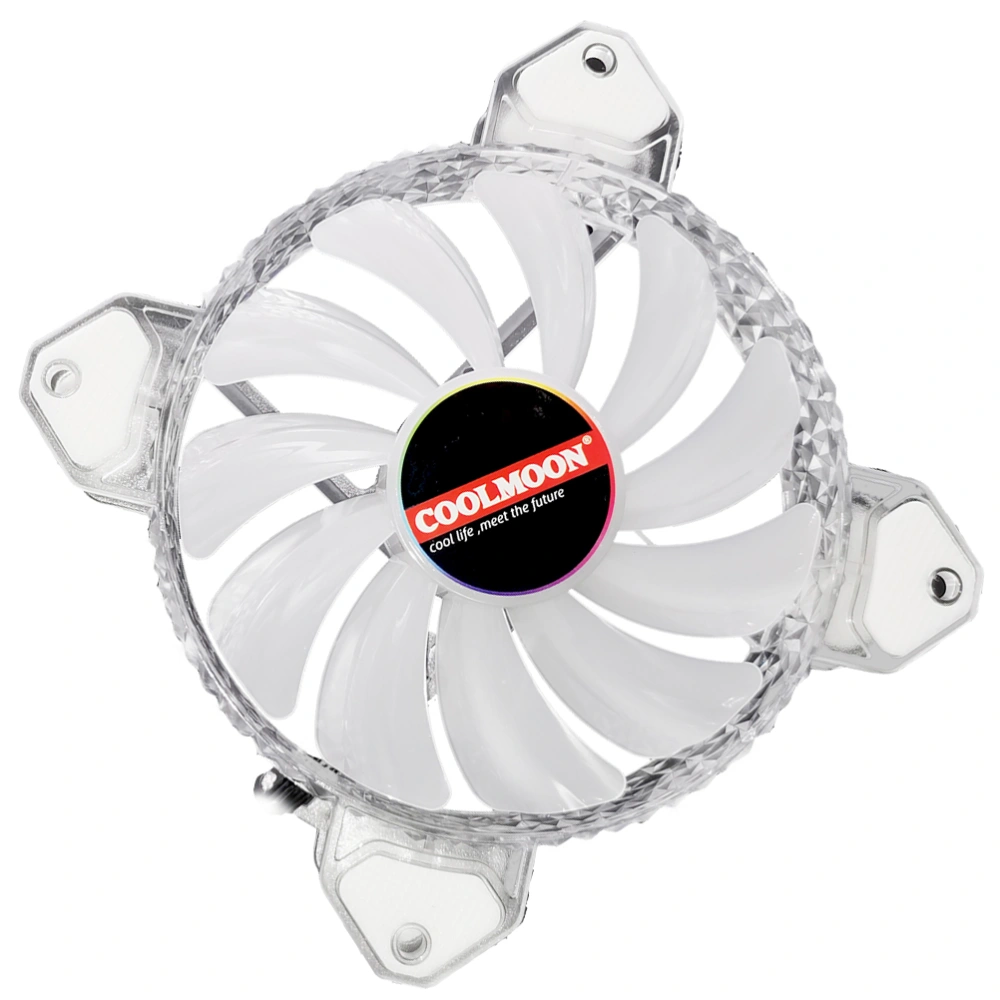 Mute Case Fan Desktop Computer Cooling Fan Lighting Fan LED Cooling Fan