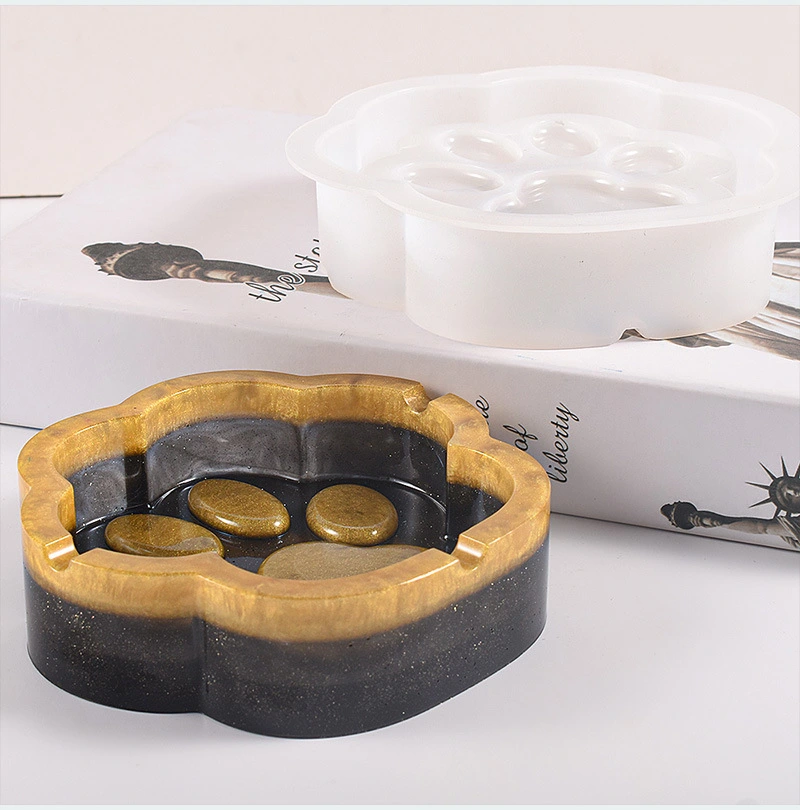 Silicone Ashtray Mold DIY Mold Flexible Ashtray Mold Epoxy Resin Casting Mold