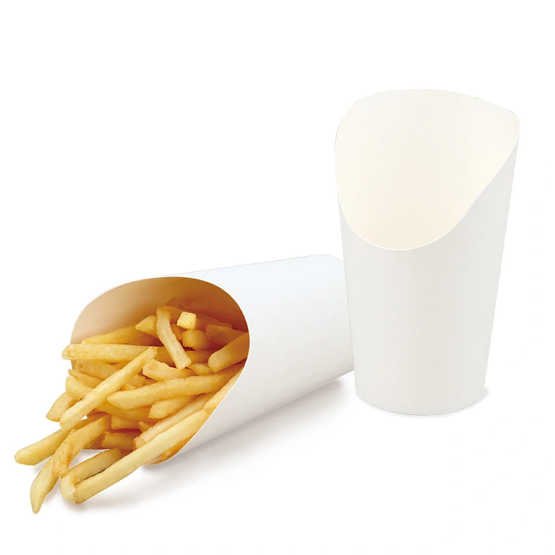 50pcs Disposable Snacks French Fry Cups Portable Snacks Holders Frying Food Cups Snack Accessory