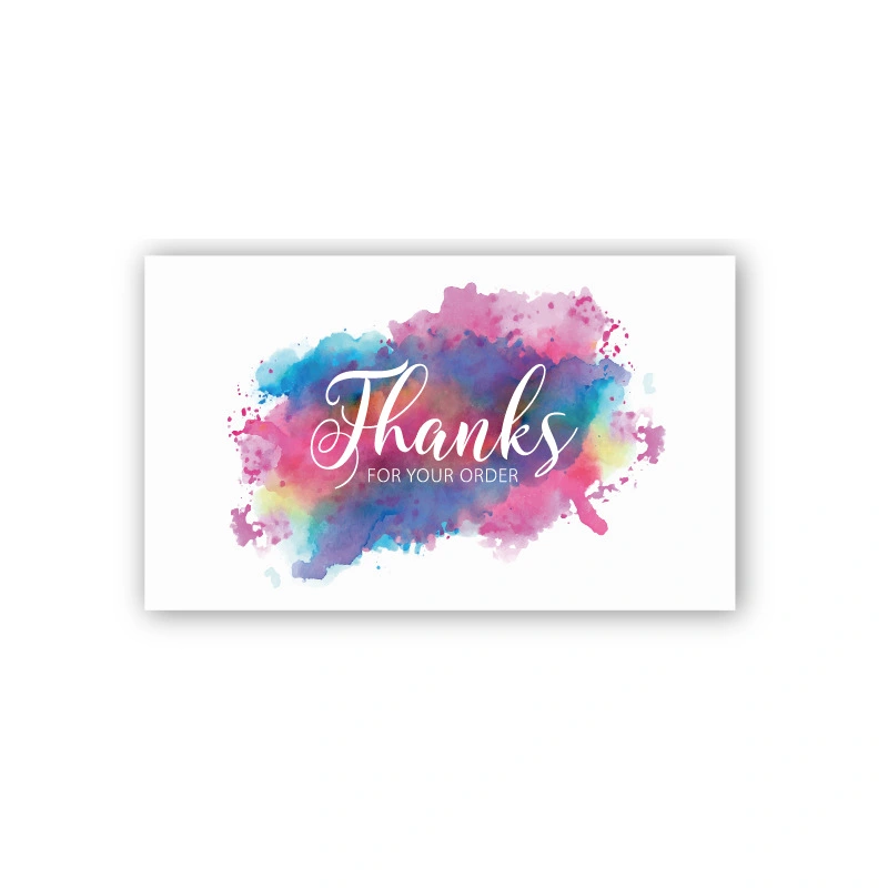 120pcs Multi-function Thank You Cards Elegant Paper Thank Cards for Delivery