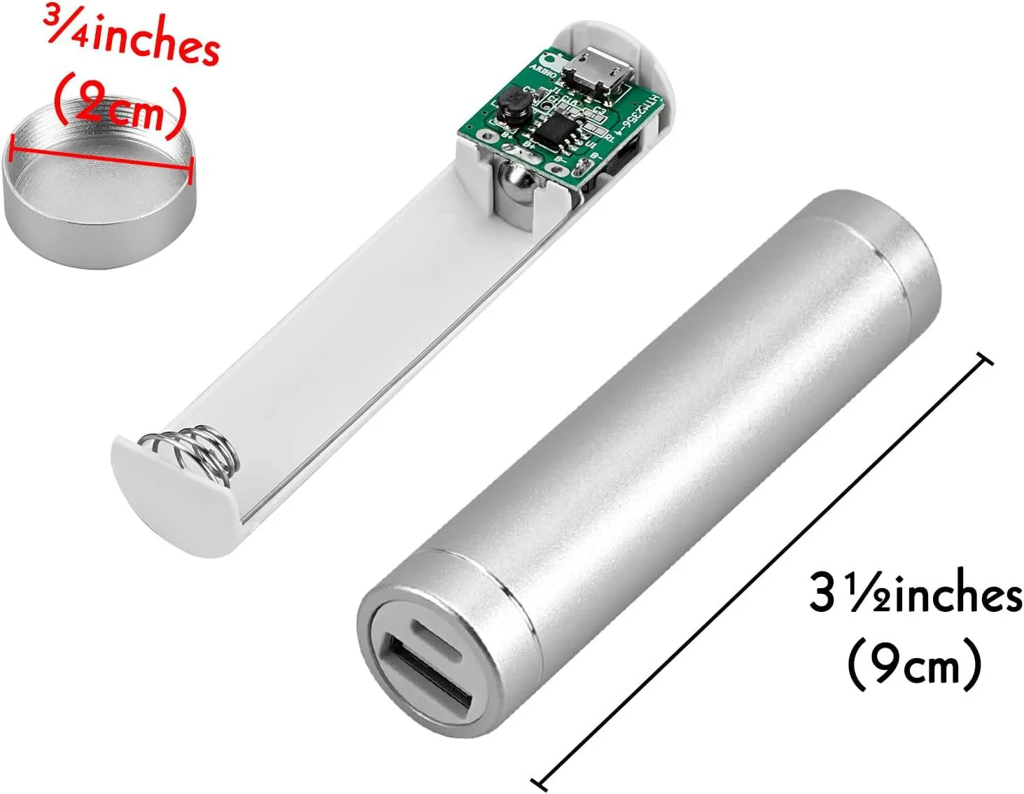 Hidden Money Container Fake Power Bank Decor Money Hidden Container Secrete Container