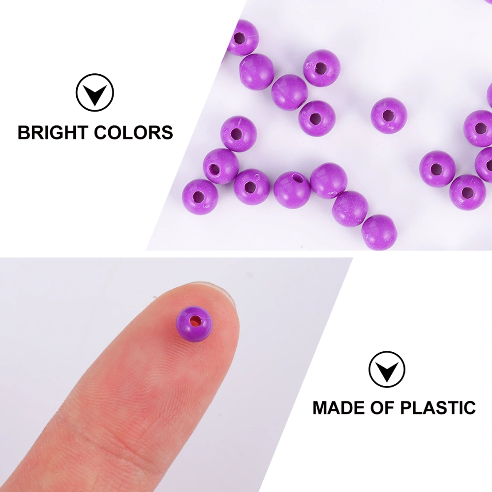 3000pcs Plastic Beads DIY Beads Halloween Color Necklace Beads Bracelet Beads