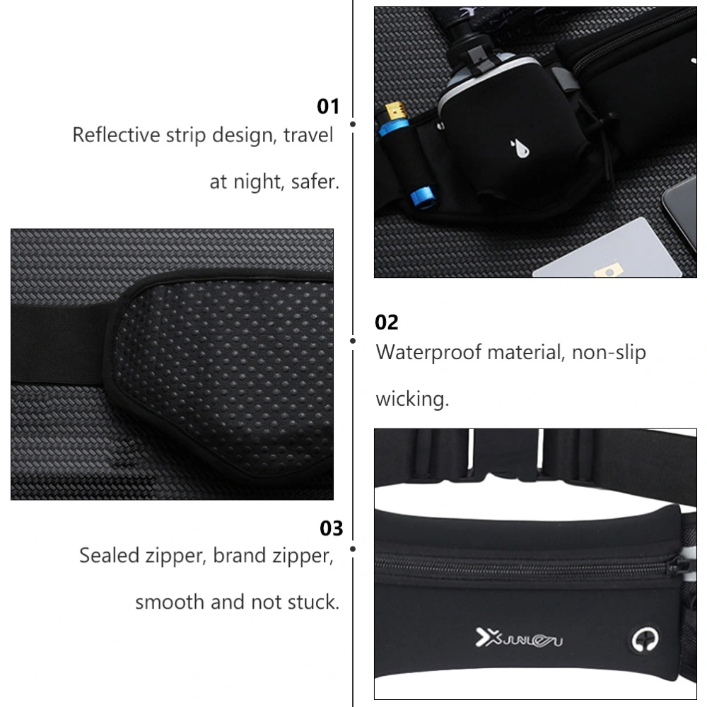 1pc Outdoor Waist Bag Multifunctional Fitness Mini Water Kettle Waist Bag