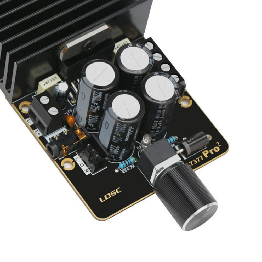 12V Dual Channel Stereo Power Amplifier Module Amplifier Board(Black)