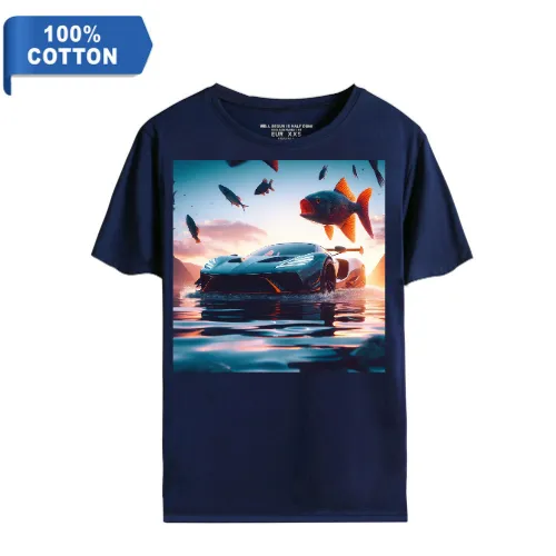 Super car on water