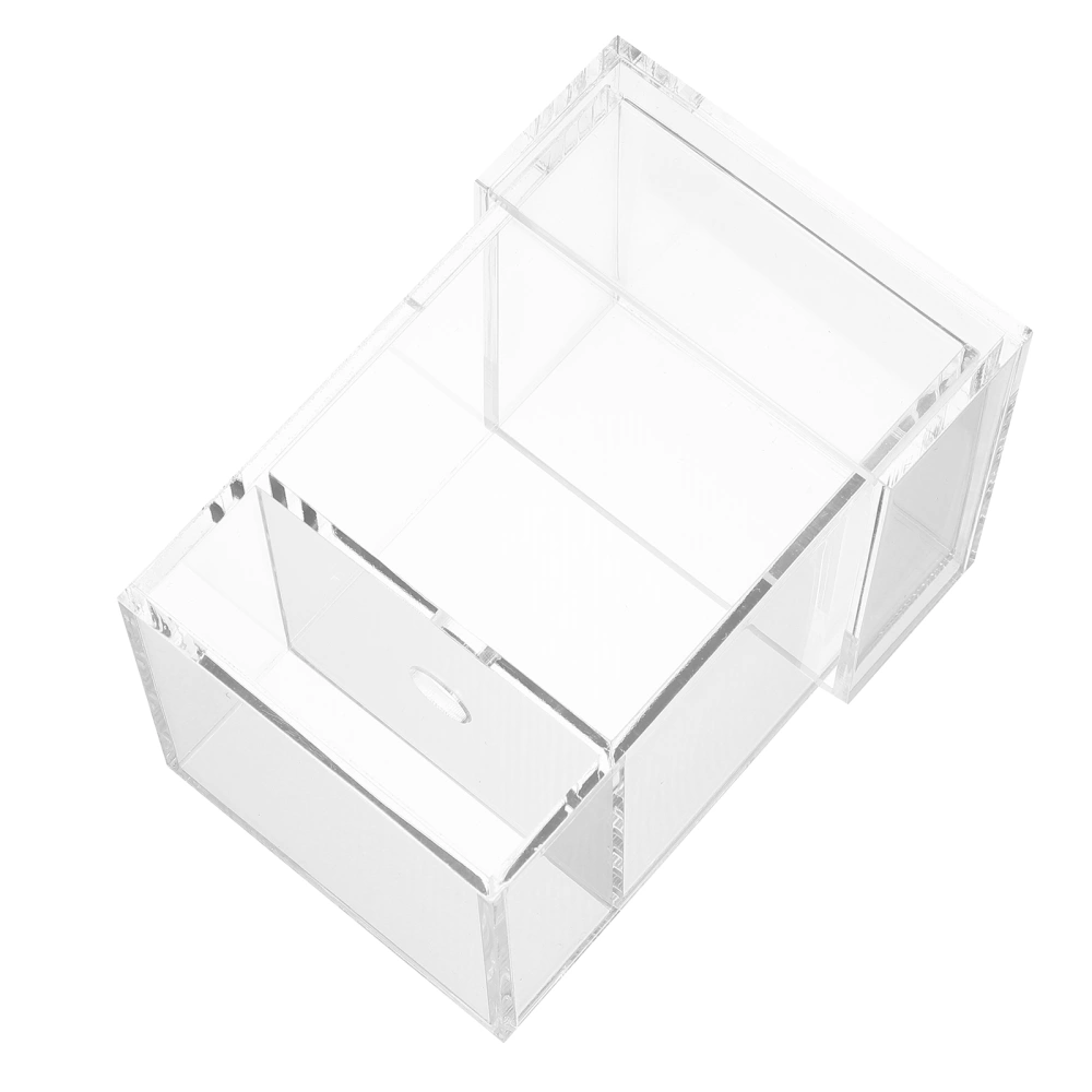 1pc Transparent Preserved Flower Box Acrylic Empty Fresh Flower Display Box