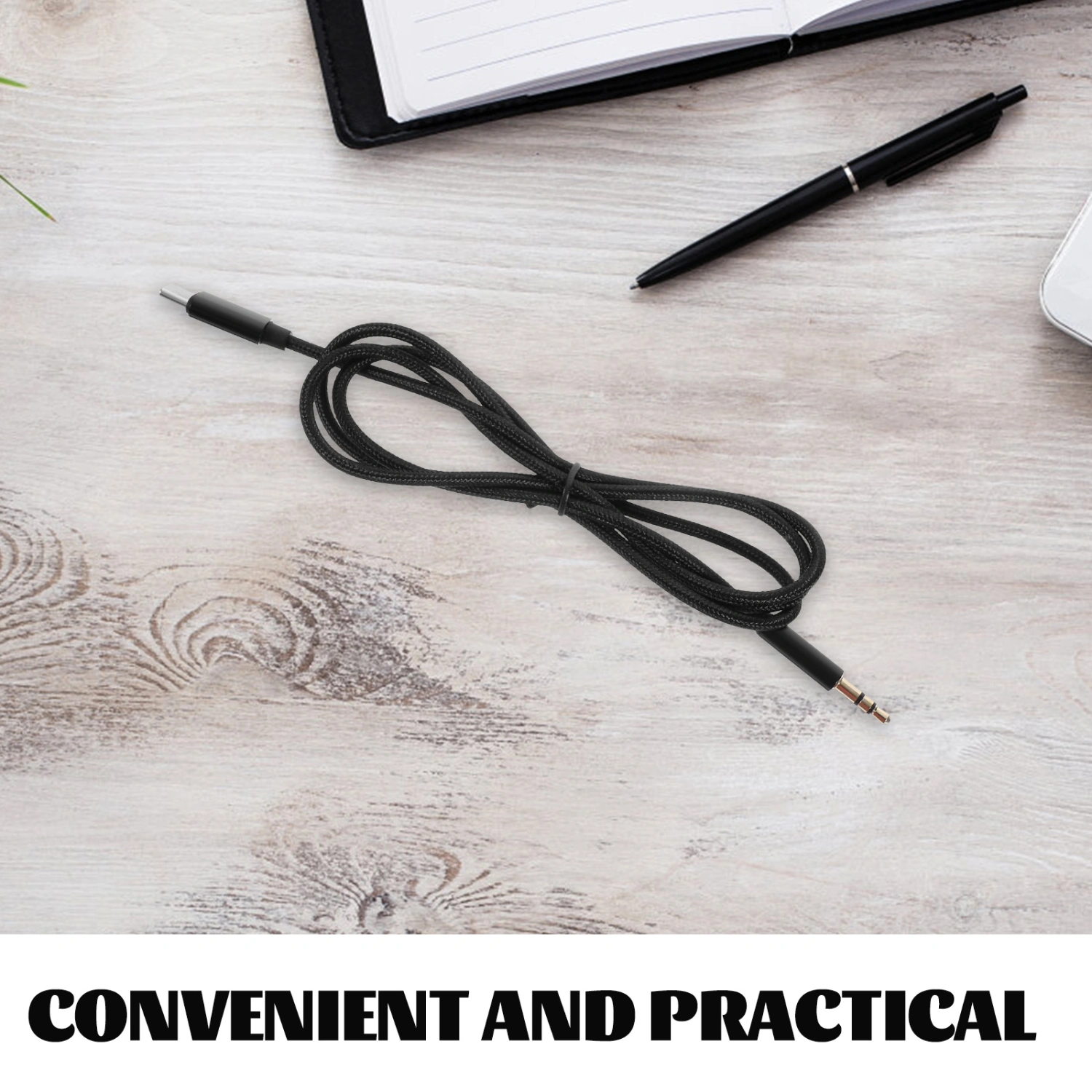 3.5mm Audio Cable USB Type-c To 3.5mm Equipment Converter Cable Audio Wire