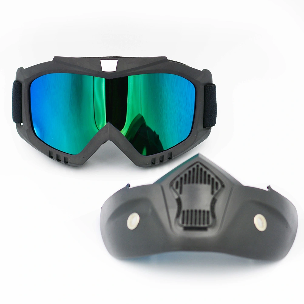 Riding Glasses Winter Snow Goggles Ski Snowboard Snowmobile Face Mask Sun Glasses Eyewear (Colorful Eyeglass)