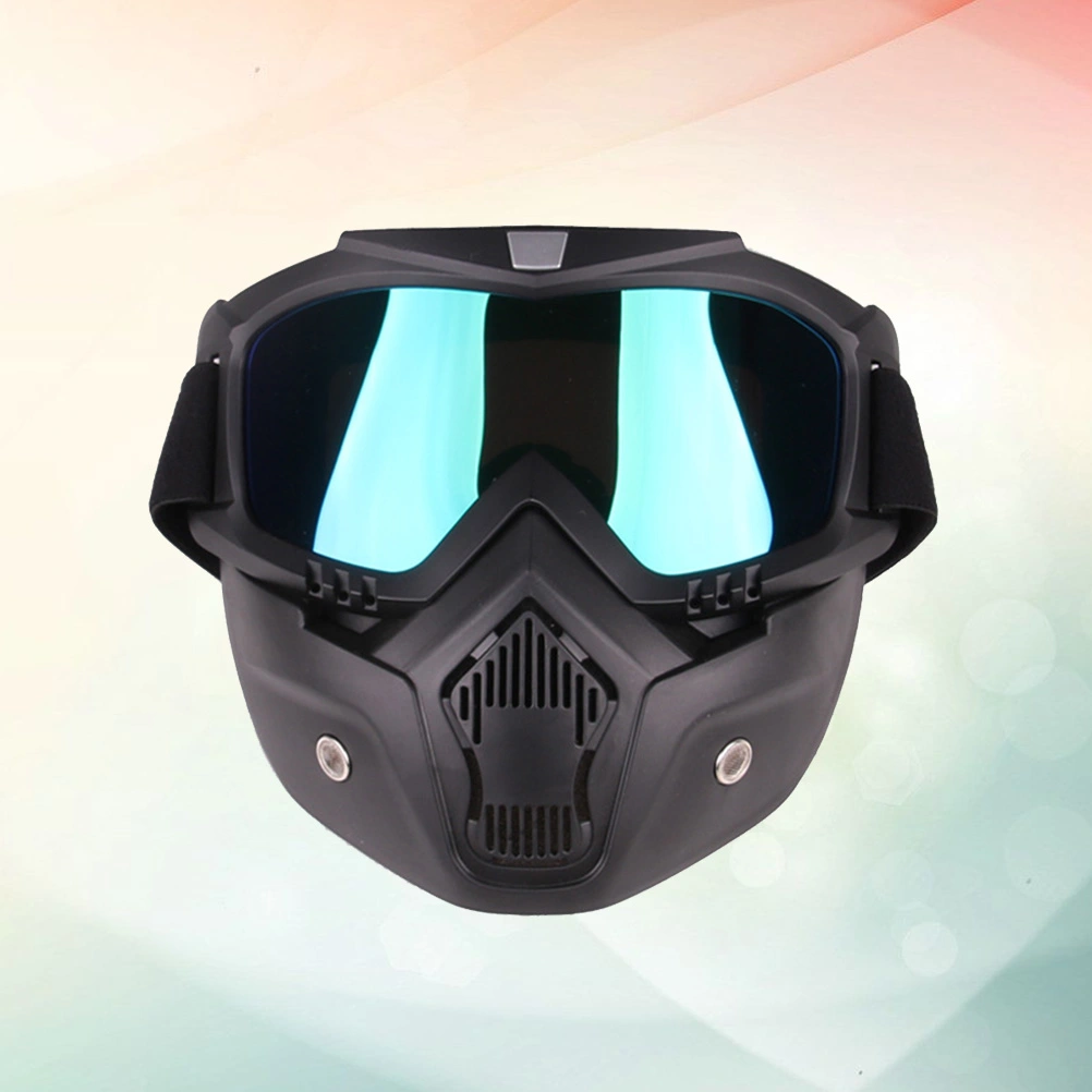Riding Glasses Winter Snow Goggles Ski Snowboard Snowmobile Face Mask Sun Glasses Eyewear (Colorful Eyeglass)