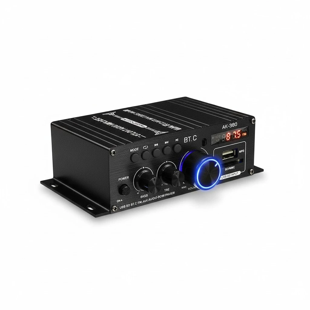 Audio Amplifier Wireless Stereo Power Amplifier Audio Component Receivers For Home Car