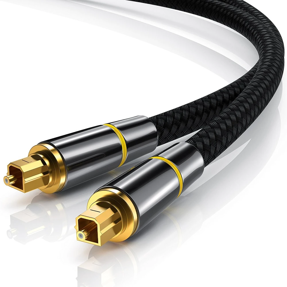 Optical Audio Cable 1.5m Optical Fiber Male To Male Cord Digital Audio Cable