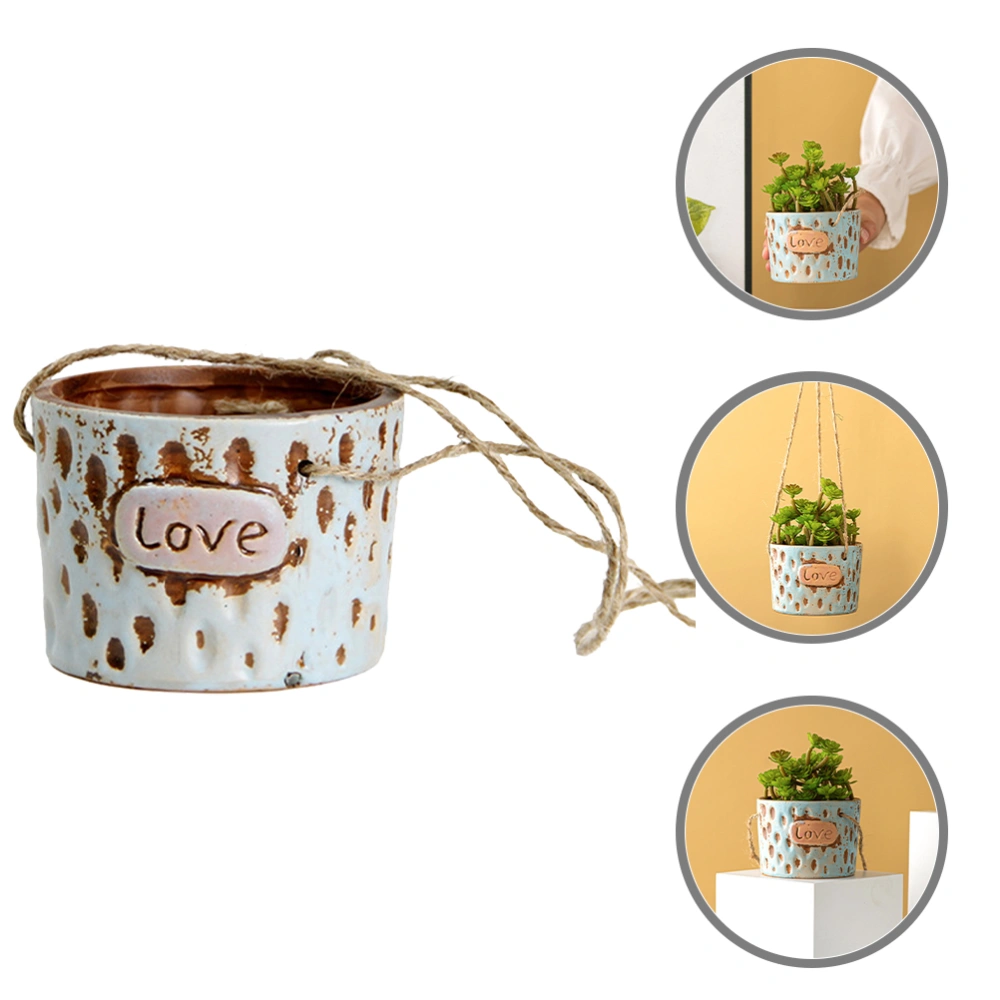 Hanging Plant Pot Hanging Flower Pot Flower Container Home Supply Home Decor