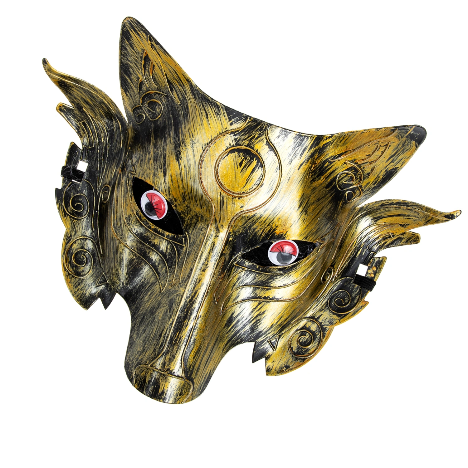 2pcs Scary Animal Mask Wolf Design Mask Decorative Mask Halloween Mask Prop