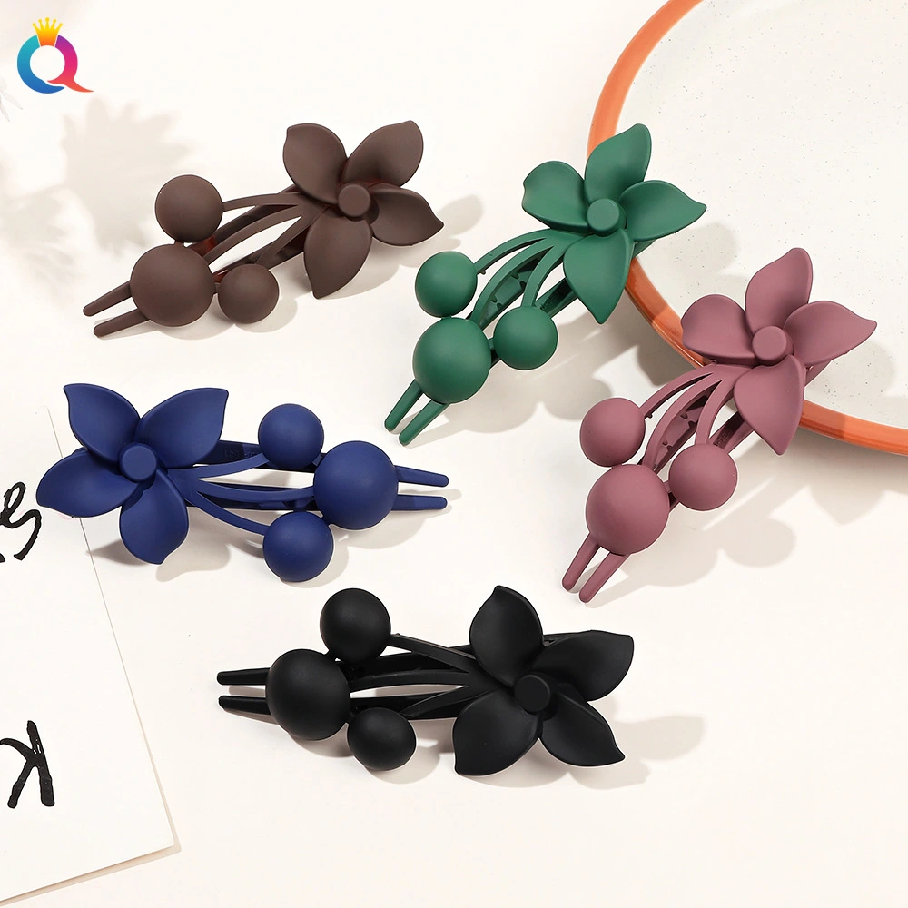 3pcs Womens Hair Clips French Hair Clips Flower Hair Clamps Wedding Hair Accessories