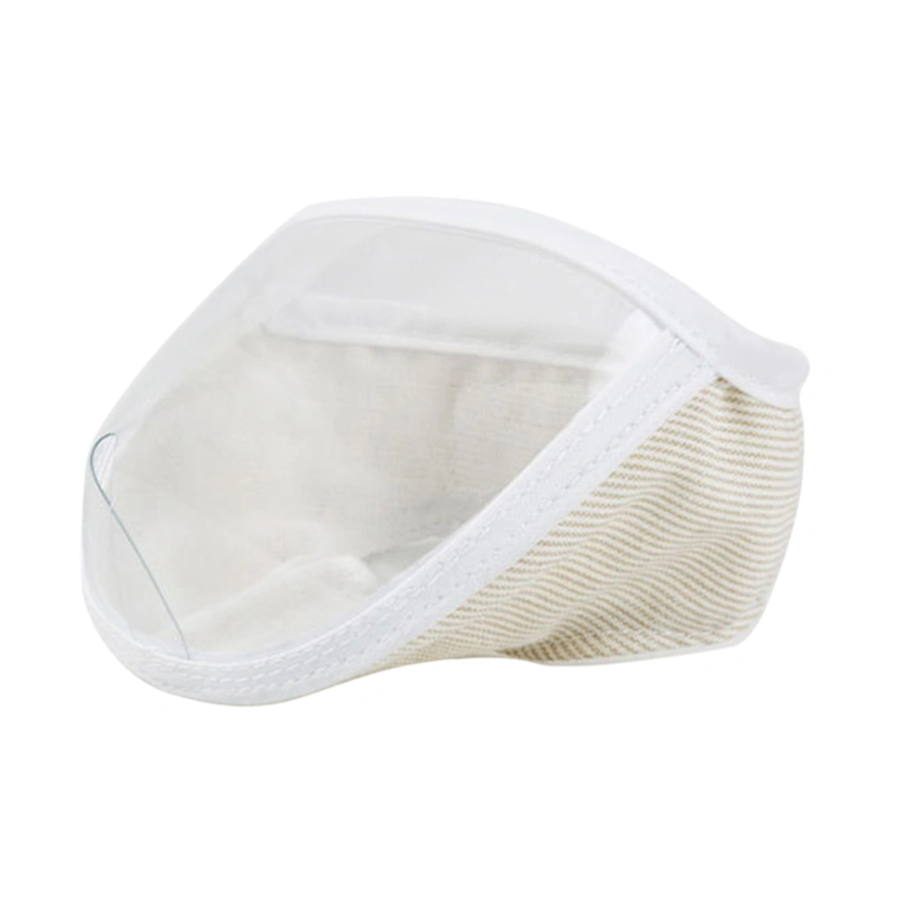 Cat Transparent Muzzle Cleaning Beauty Pet Mask Breathable Kitten Muzzle Anti-licking Head Cover