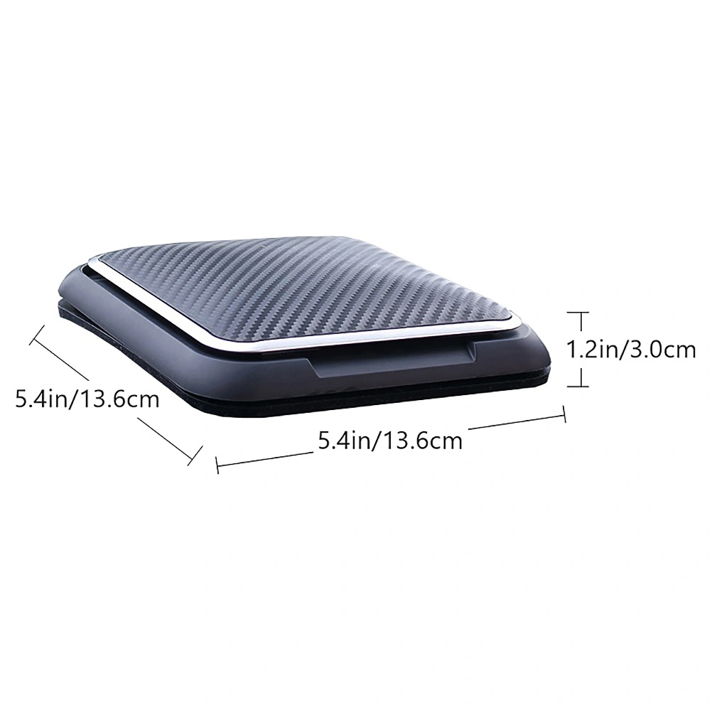 Durable Dashboard Phone Bracket Phone Holder Universal Car Phone Mount (Black)