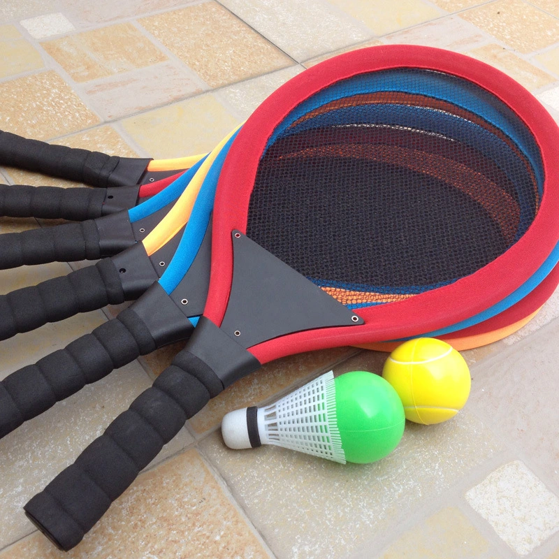 1 Set of Portable Sports Racket Badminton Racket Training Toy Outdoor Kids Sports Toys