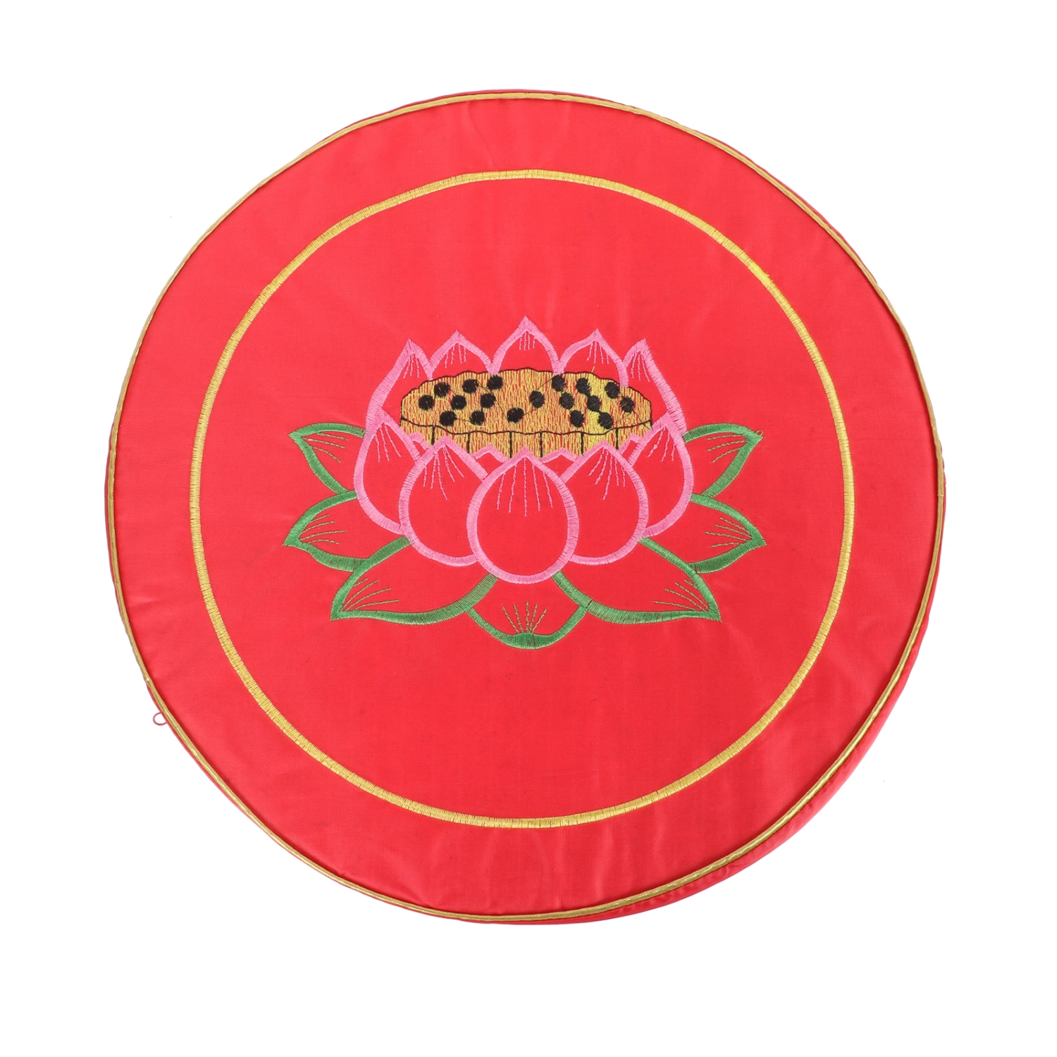 2pcs Meditation Cushions Round Meditating Mat Buddhist Hall Worship Mat Temple Prayer Mat