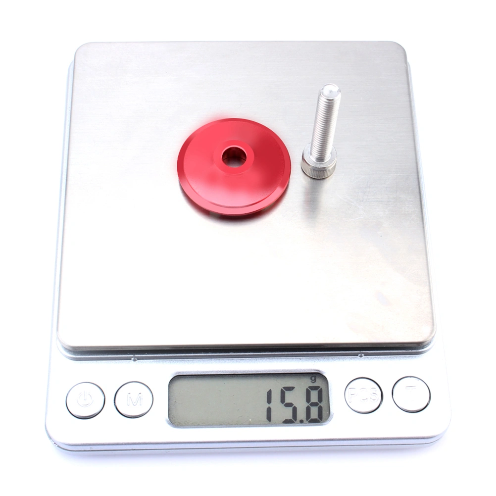 28.6mm General Aluminum Alloy Headset Screw for Mountain Highway Bicycle(Red)