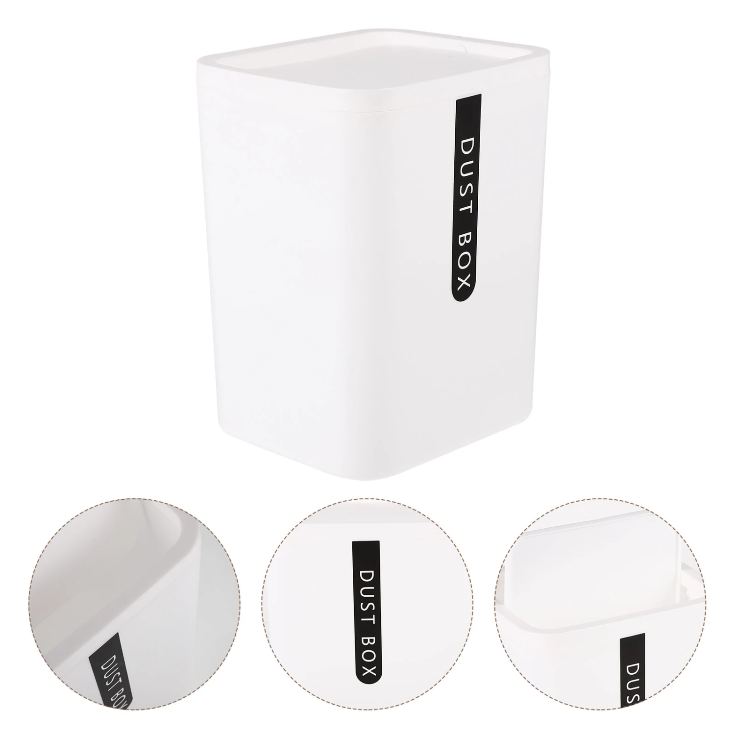 Convenient Trash Can Office Desktop Trash Bin Household Trash Bucket Home Accessory