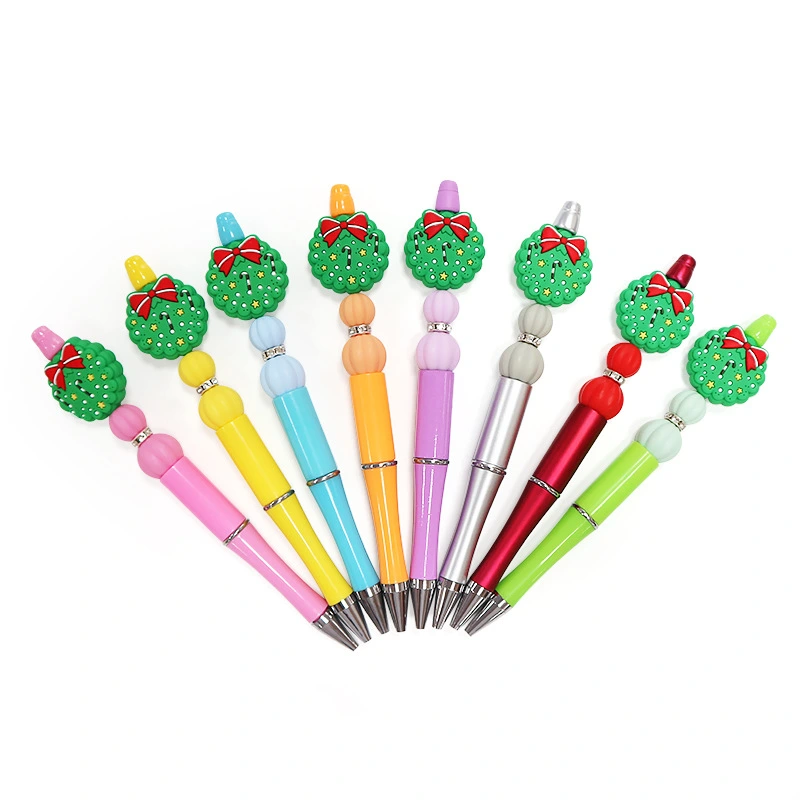 4Pcs Christmas Themed Ballpoint Pens Cartoon Ballpoint Pens Adorable Ballpoint Pens Xmas Party Favors