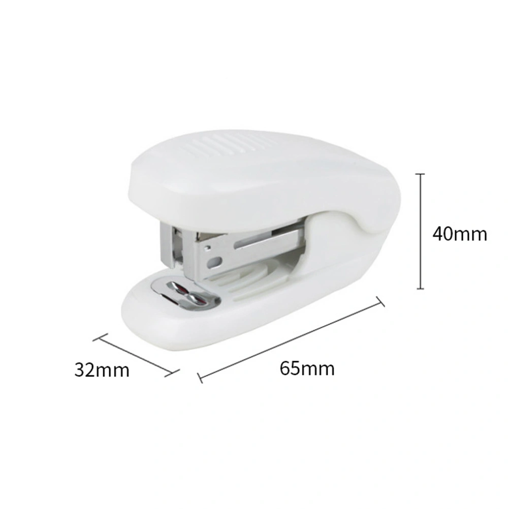 1 Pc Mini Portable Stapler Manual Stapling Machine Student Stationery Universal School Business Office Supplies (Random Style）