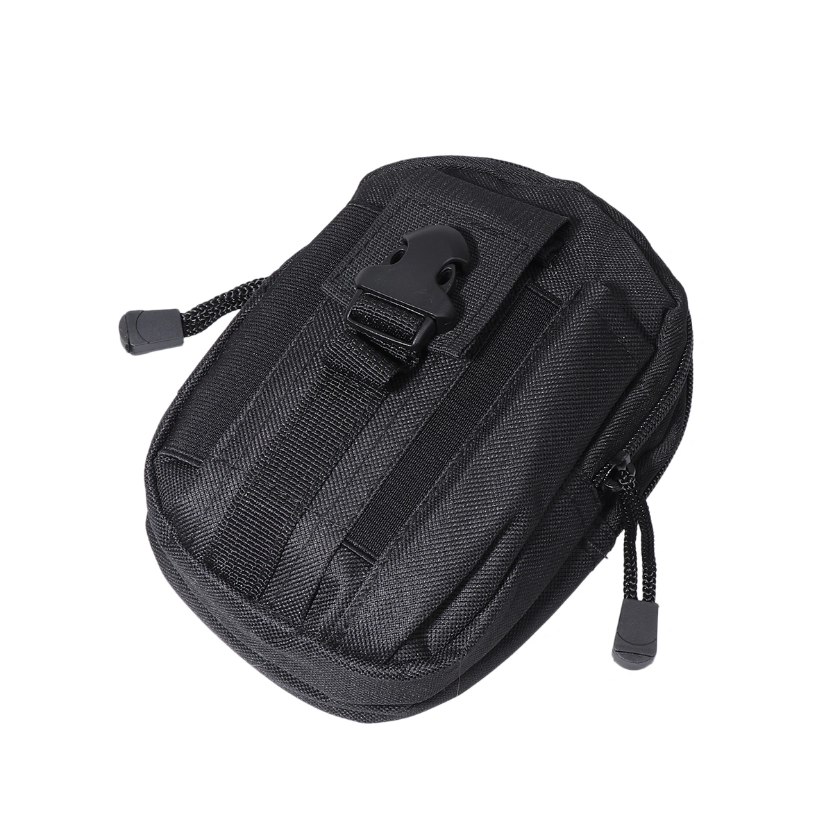 Camouflage Phone Holder Outdoor Waist Pocket Multifunctional Waist Pouch Waist Belt Pouch for Outdoor Sports Black
