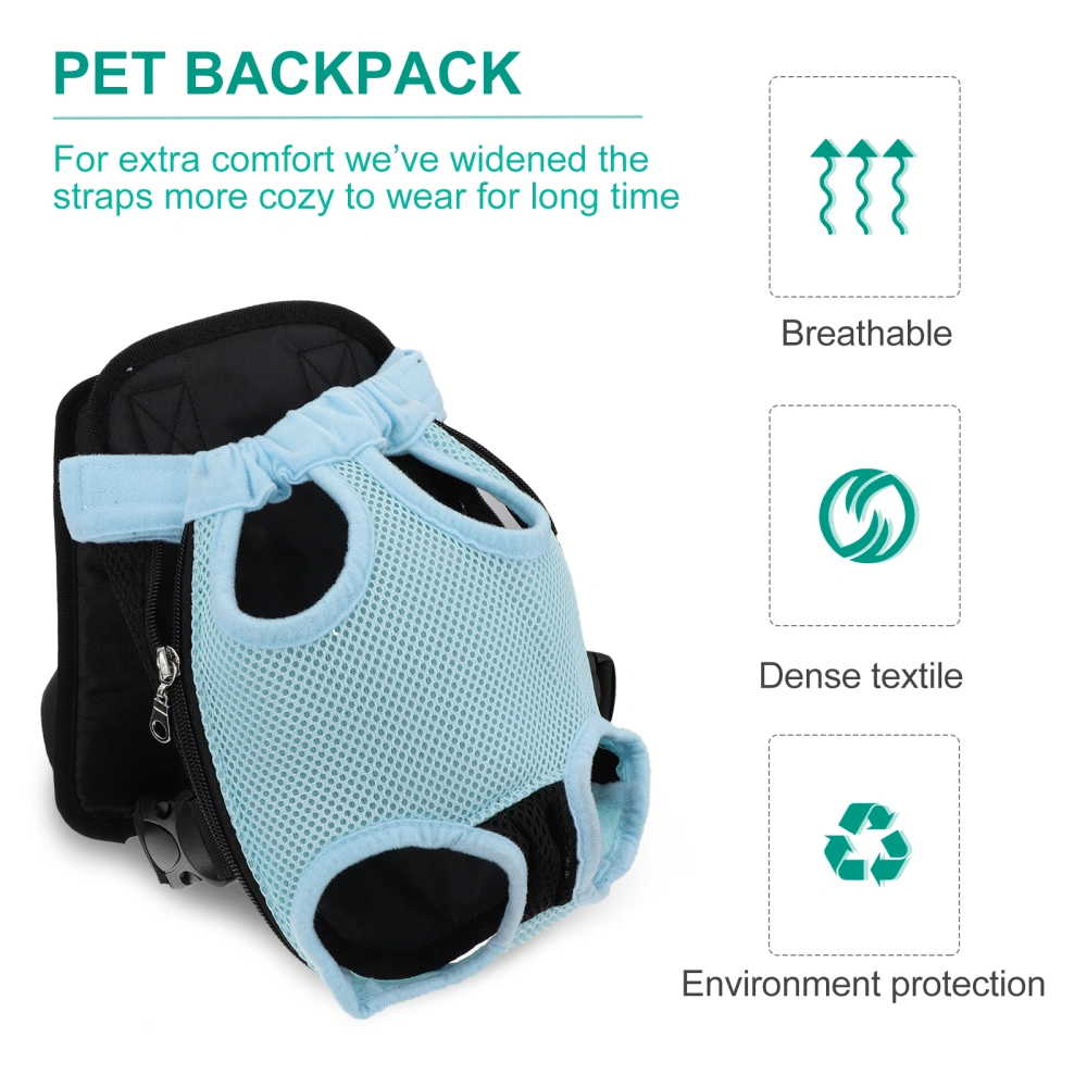 Legs Out Front Dog Carrier Pet Backpack Carrier Travel Bag for Small Puppy Cats