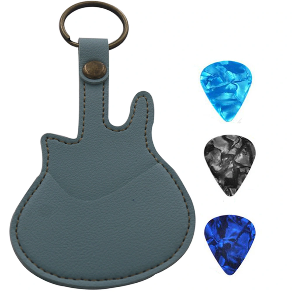 1 Set Guitar Pick Case Portable Guitar Pick Carrying Case Guitar Picks Storage Bag with Guitar Picks