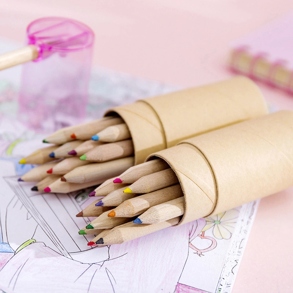 3 Boxes of 12 Colors Graffiti Pencils Drawing Practice Pencils (Ramdon Color)