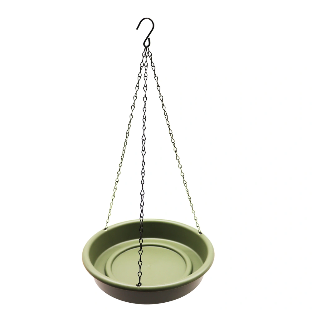 1Pc Hanging Bird Feeder Tray Garden Outdoor Wild Bird Feeding Tool Random Type