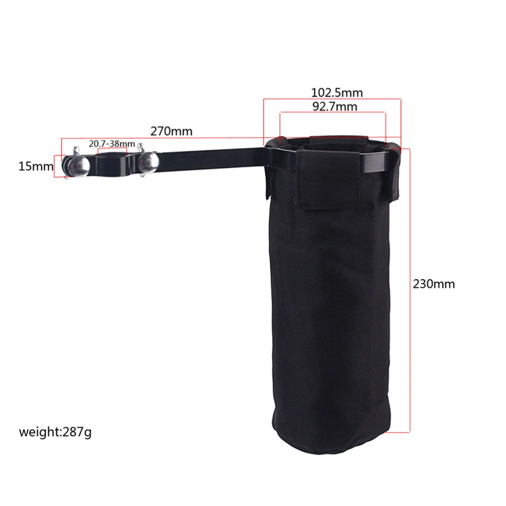 Black Drum Stick Holder Thicken Waterproof Drumstick Bag Drum Mallet Bag Drum Carry Case Musical Instrument Accessories