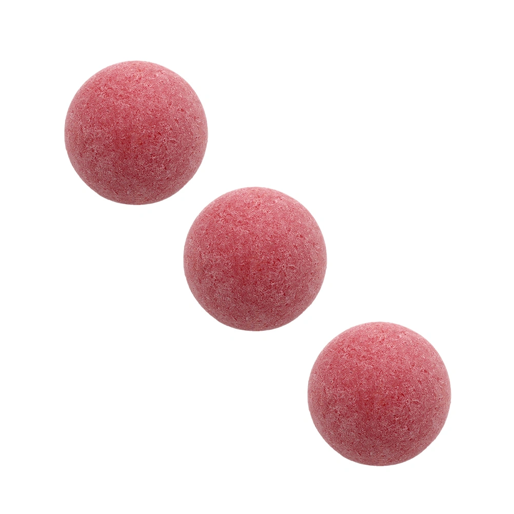 6PC Table Football Table Plastic Accessories Matte Indoor Sports Football Game Special Balls (Red)