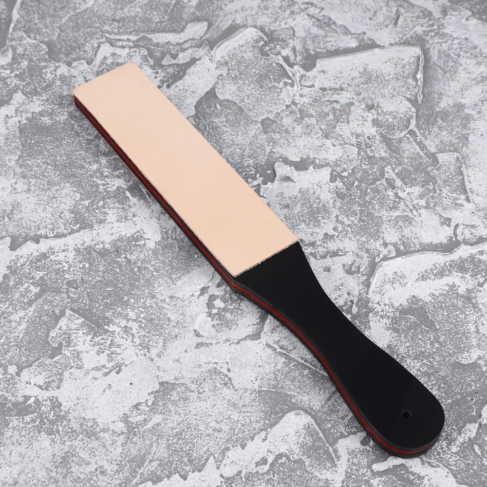 Handmade Cow Leather Tool Mirror Effect Polish Sharpening Honing Strop Whetstone for Polishing Carving