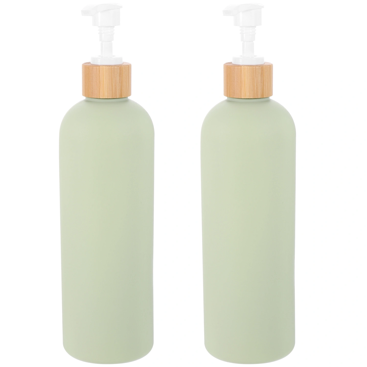 2pcs Lotion Bottles Pump Dispensers Refillable Liquid Empty Bottles Soap Dispensers 400ml