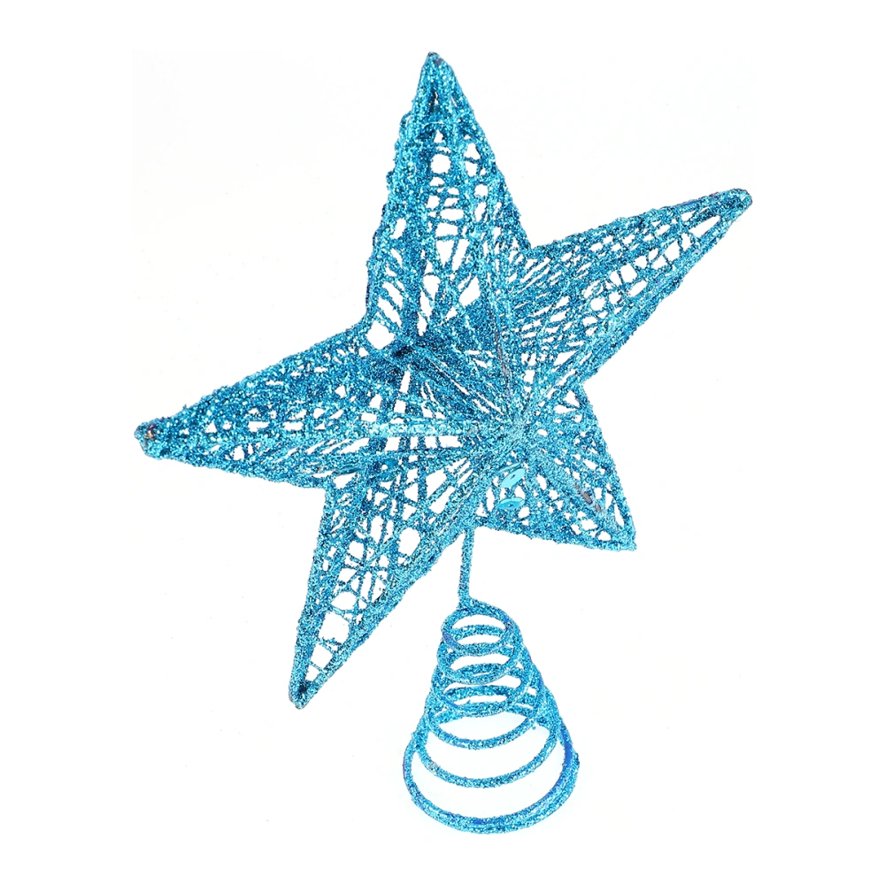 1Pc Exquisite Iron Art Christmas Tree Ornament Tree Star