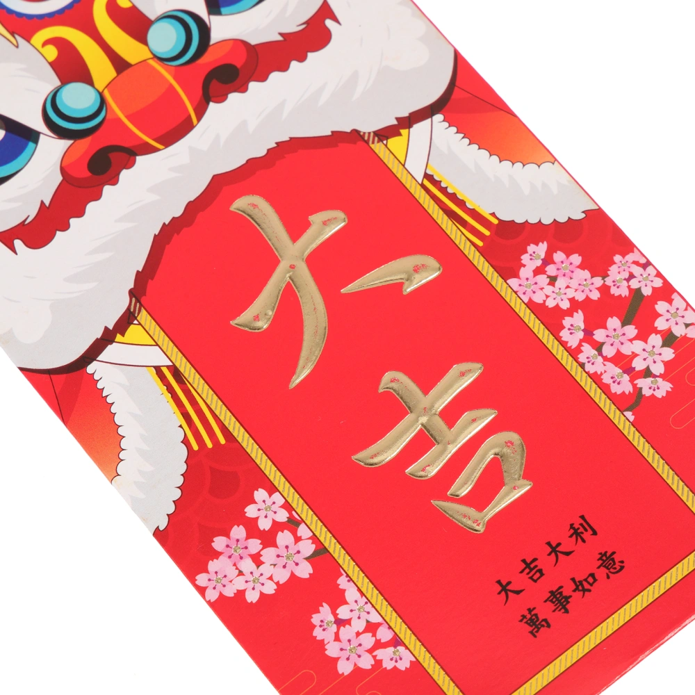 18Pcs Zodiac Rabbit Red Envelopes 2023 Red Packets Rabbit Year Money Bags