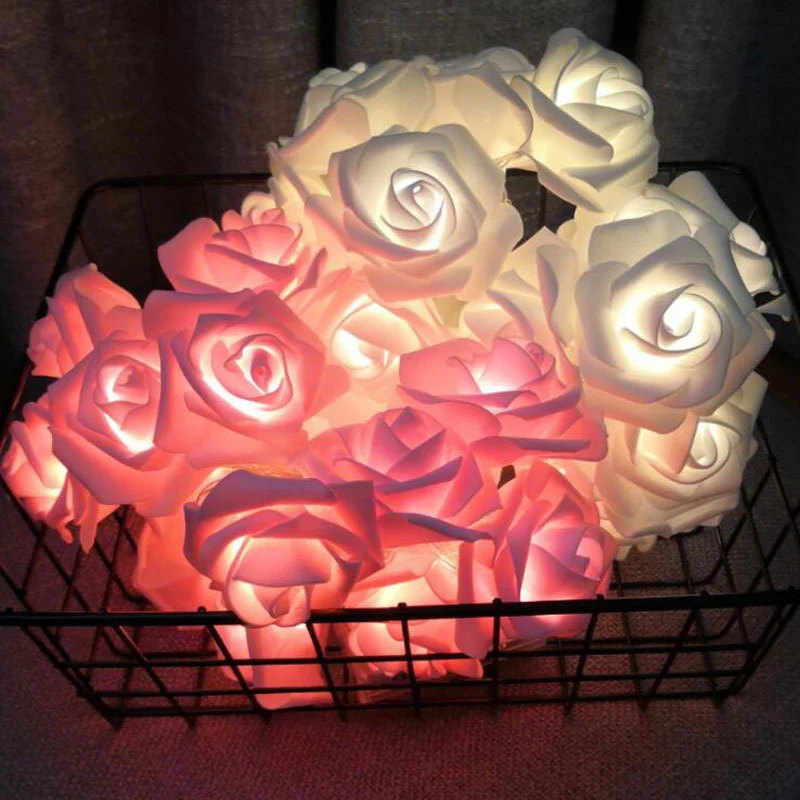 Unique Flower Shaped String Lamp Atmosphere USB Lamp Decor Lamp Scene Ornament