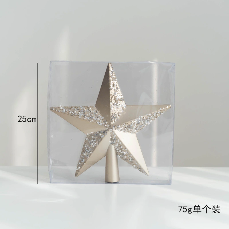  Christmas Star Tree Topper Christmas Tree Decoration Xmas Party Favor