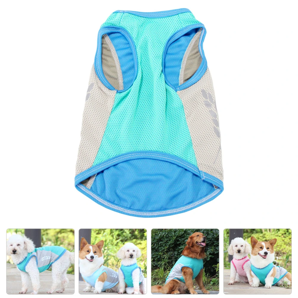 Summer Dog Vest Decorative Dog Clothes Comfortable Puppy Vest Stylish Dog Cooling Vest