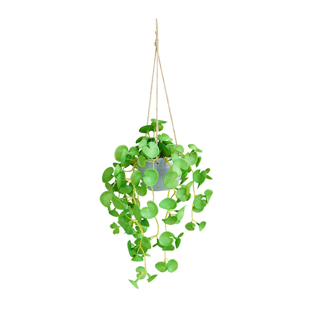 Fake Hanging Plant Decorative Wall Hanging Planter Artificial Hanging Plants