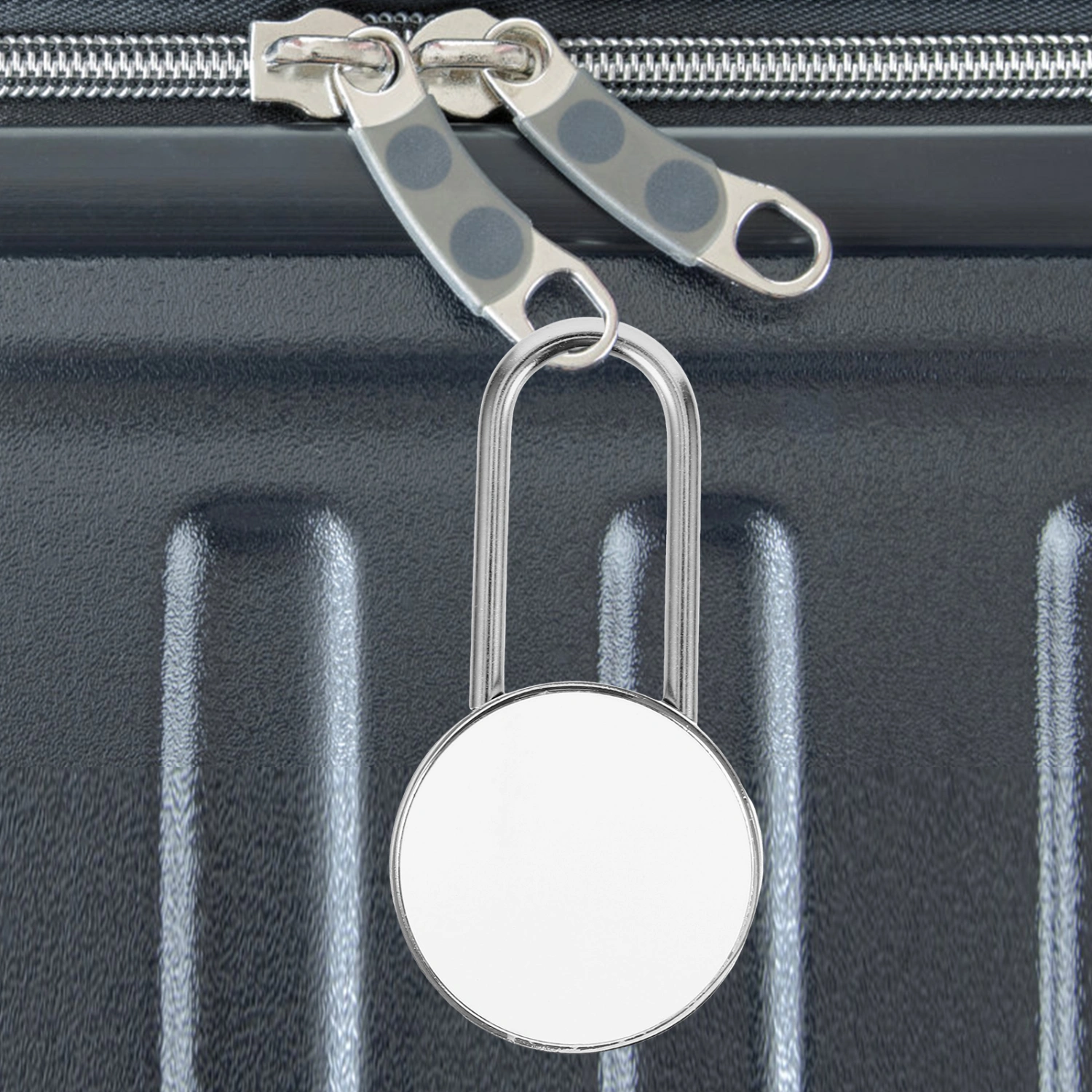 1 Set Heat Transfer Diy Lock Replacement Padlock Small Padlock With Key Luggage Lock