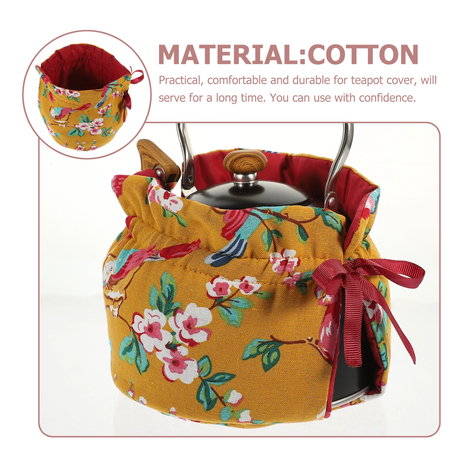 Tea Cozy for Teapot Tea Cozy Cover Insulated Tea Cozy Teapot Keep Warm Cover Teapot Warmer