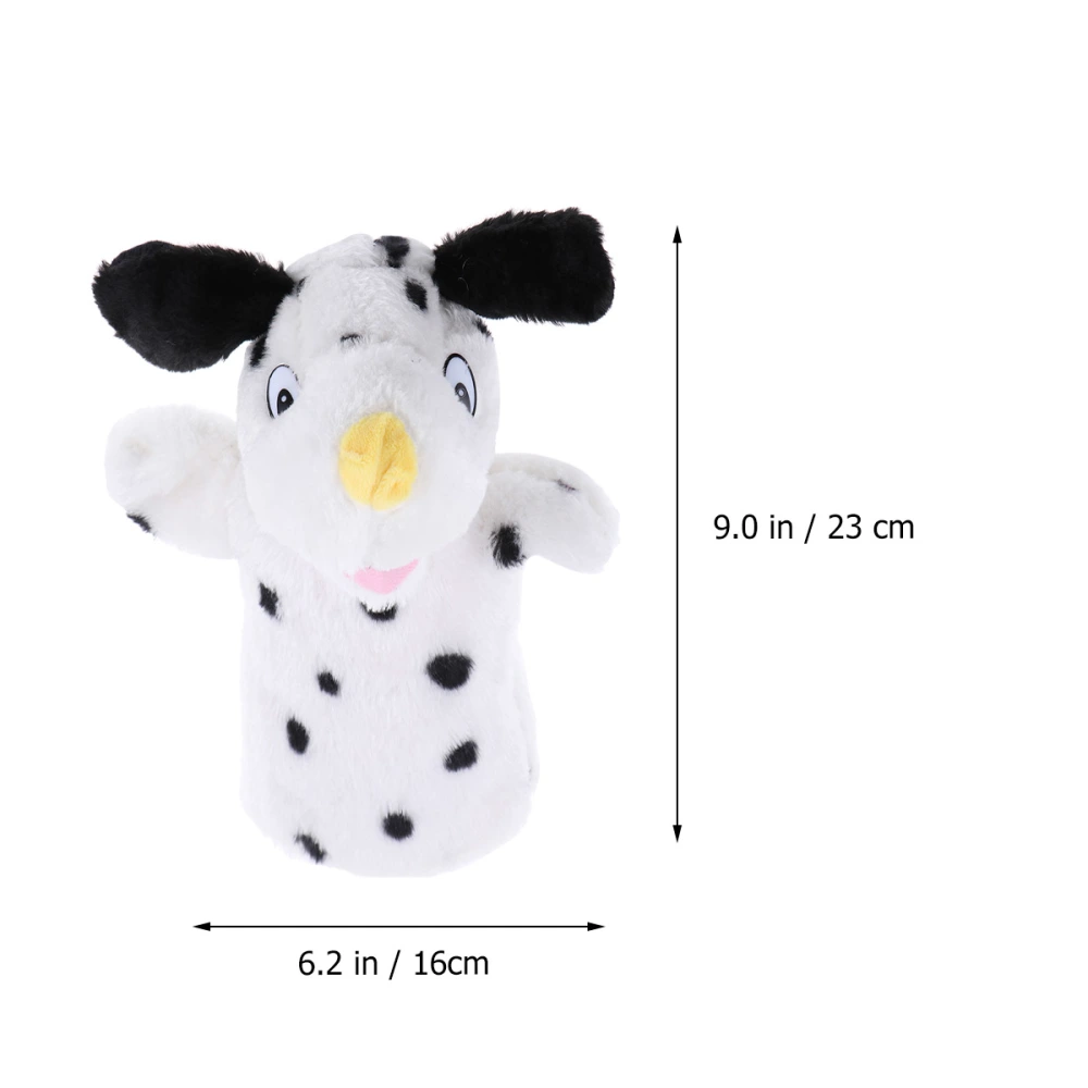 Cartoon Puppy Shape Plush Hand Puppet Child Baby Favor Dolls Kids Glove Puppet Story Telling Toys