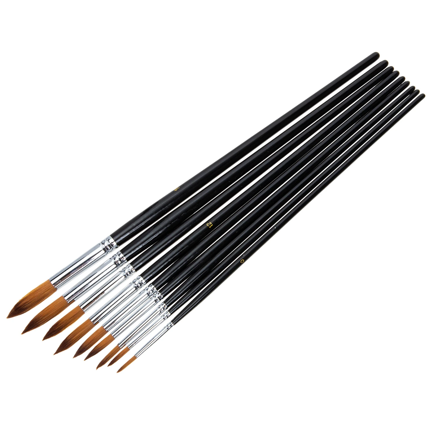 9Pcs Watercolor Painting Brushes Acrylic Painting Supplies Body Paint Brushes