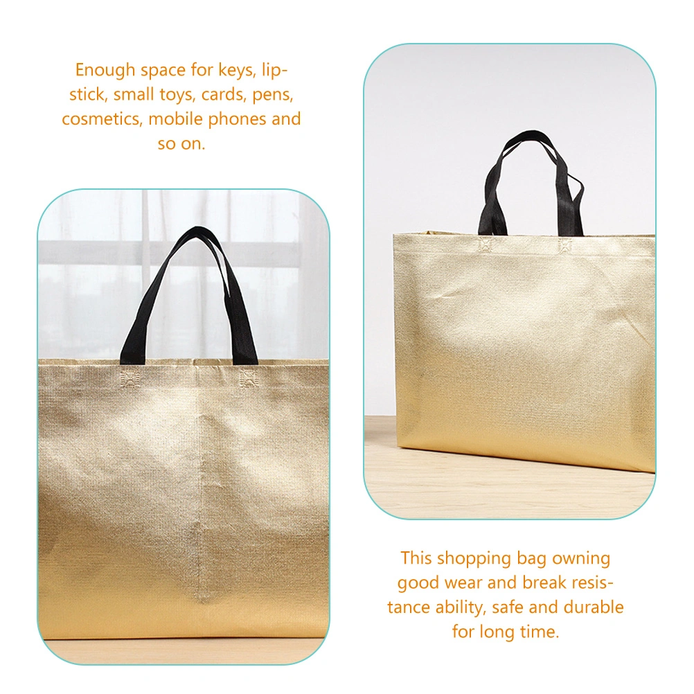 12pcs Shopping Bags Multi-function Tote Bags Sundries Handbags Carrying Pouches