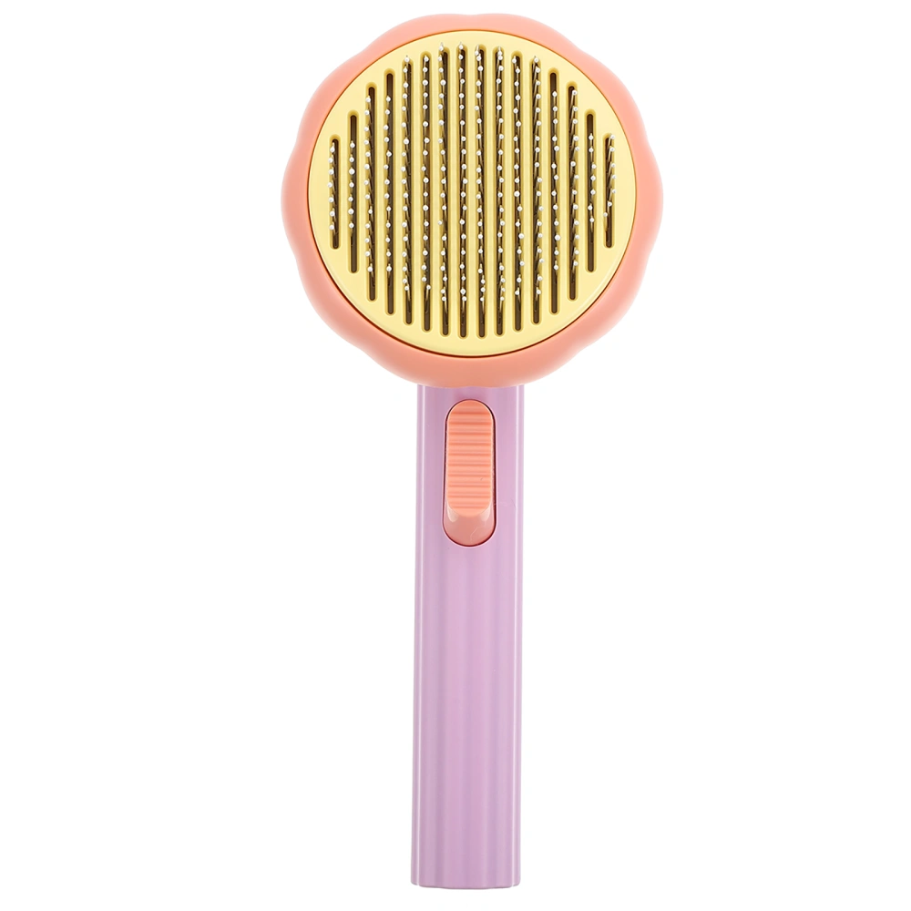 1Pc Self Cleaning Grooming Pet Brush Cat Dog Fur Hair Removal Comb Pet Supplies