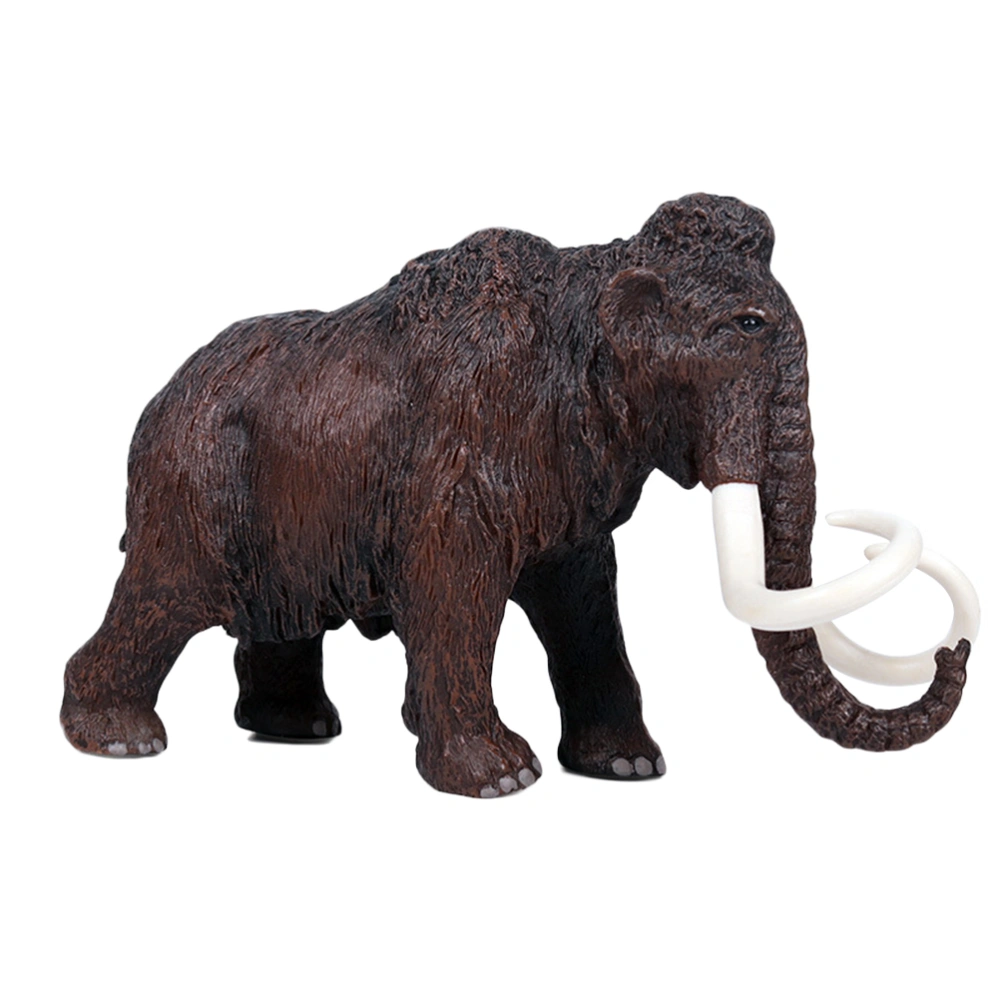 Simulation Mammoth Model Static Animal Model Elephant Toy Decor for Children Kids Boy