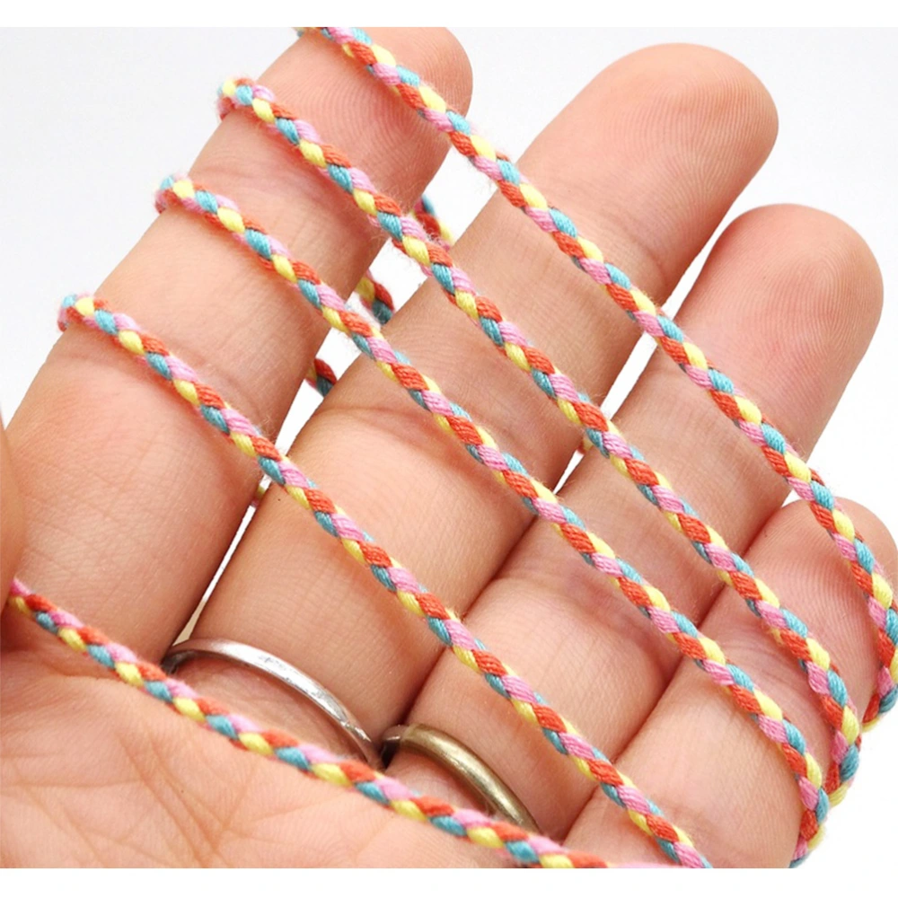 1 Roll Hand-woven Rope Bracelet Rope Jewelry Making Rope DIY Necklace Hanging Rope DIY Accessories for Women Girls